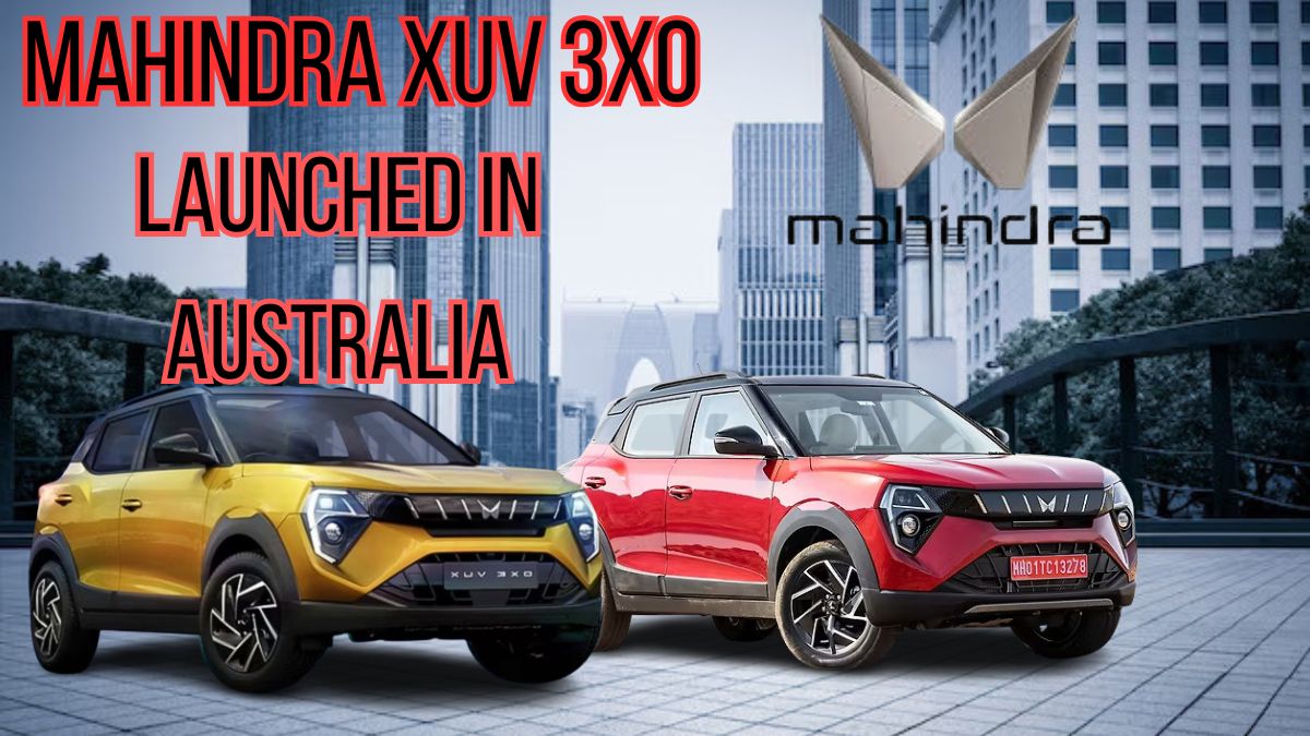 Mahindra XUV 3XO Goes Global Australian Launch Signals Export Ambitions
